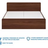 Solimo  Amazon Brand - Solimo Madray Queen Size Engineered Wood Bed with Box Storage  - Queen Size