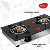 Pigeon   Store3.8 out of 5 stars1,666ReviewsPigeon by Stovekraft 2 Burner Glass Cook Top Gas Stove (Manual Ignition), Tawa with Stainless Steel Body and Nonstick Fry Pan Cookware Combo 
