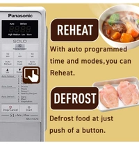 Panasonic Microwave Ovens  Panasonic 20L Solo Microwave Oven - 20Ltrs, Silver