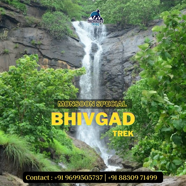 Monsoon Trek to Bhivgad and Vadap waterfall 🚩 - 06th July 2025