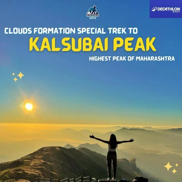 Cloud formation Trek to Kalsubai Peak