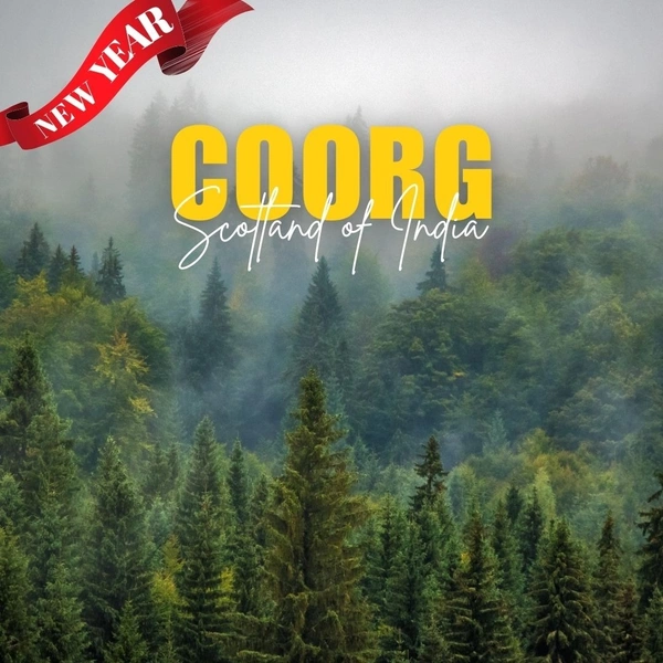 Coorg Special New years / Christmas - 24th - 28th Dec