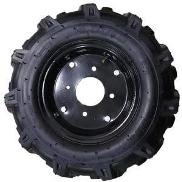 14 In Mimi Tyre Tractor Nakshi With Disk - Black, 14 In Tyre 2nag With Tubler