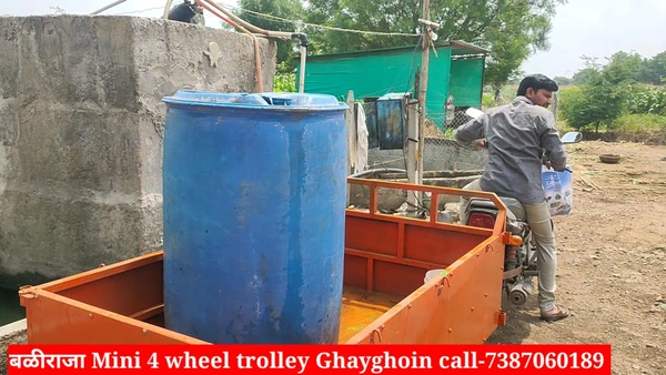 4 Wheeler Trolley Baliraja Ghayghion - Green