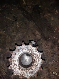 14 /12 Teeth Small Gear Free Leth Bor Work - Silver