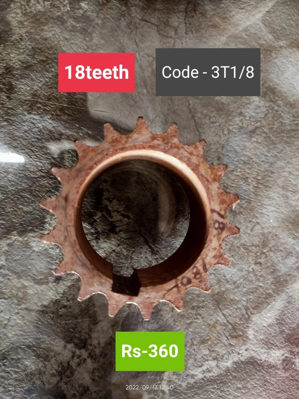 18 Teeth 3in 1 Spoket