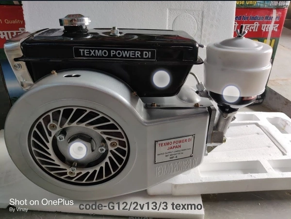 Texmo Power Taxmo 5 Hp Dejel Engine 36rpm