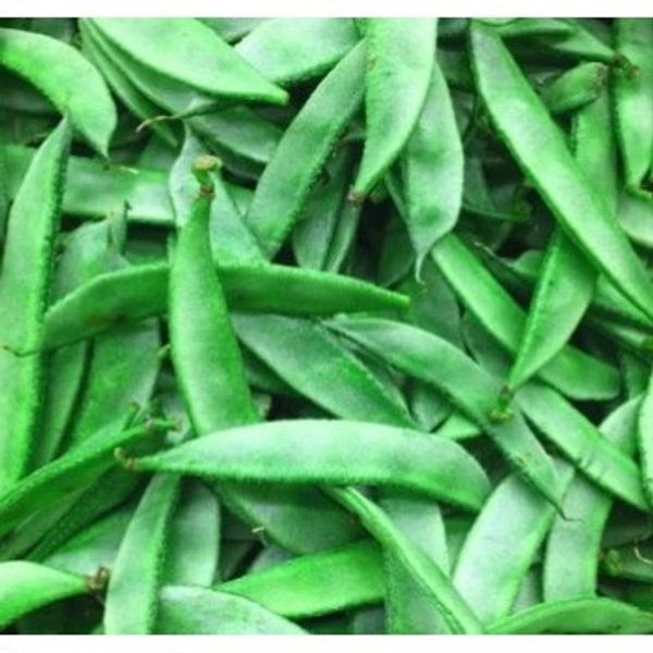 Flat Beans - Green, 500 Kg