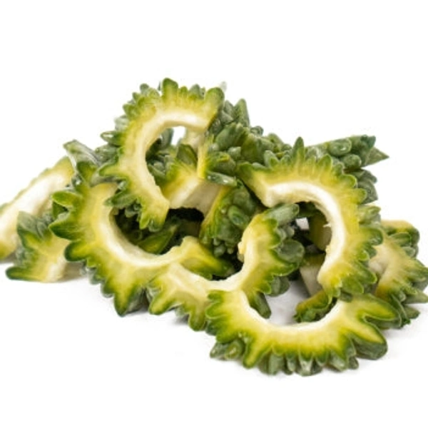 Cut Bitter gourd - 250 Gm