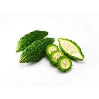 Cut Bitter gourd - 250 Gm