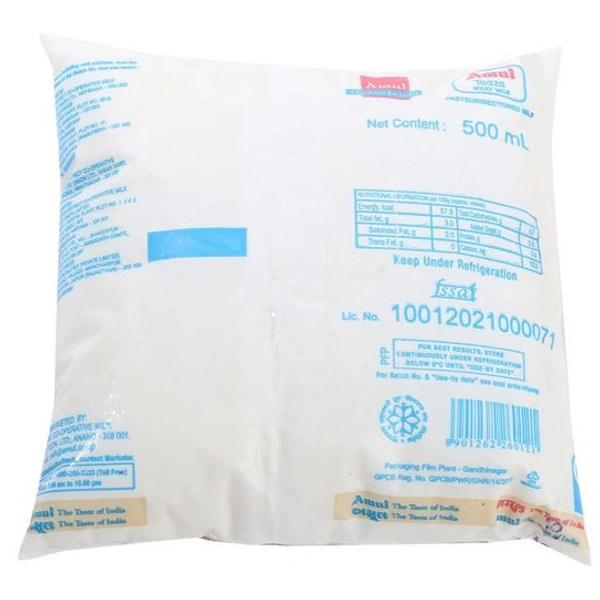 Amul Milk - 500 Ml