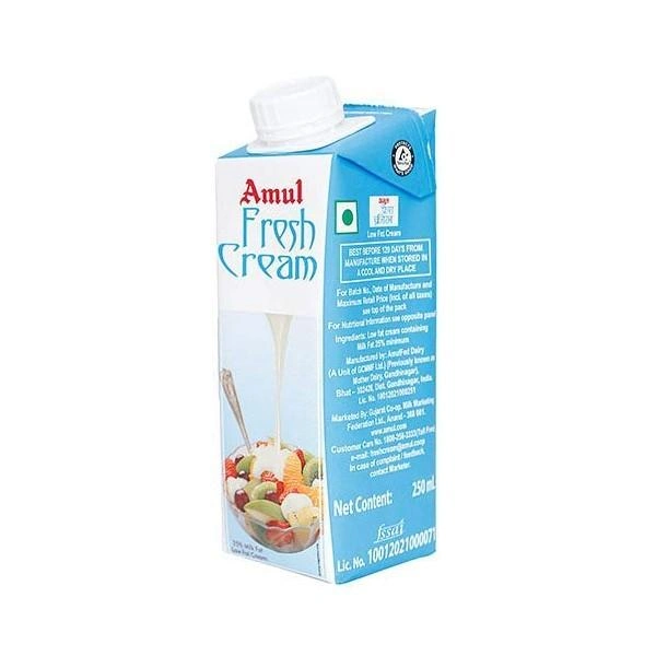 Amul Fresh Cream - 250 Ml