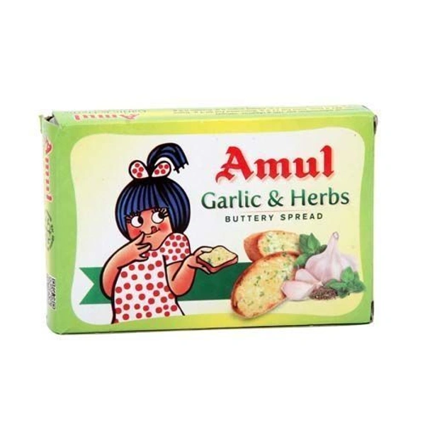 Amul Garlic And Herb Butter - 100 Gms
