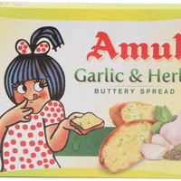 Amul Garlic And Herb Butter - 100 Gms