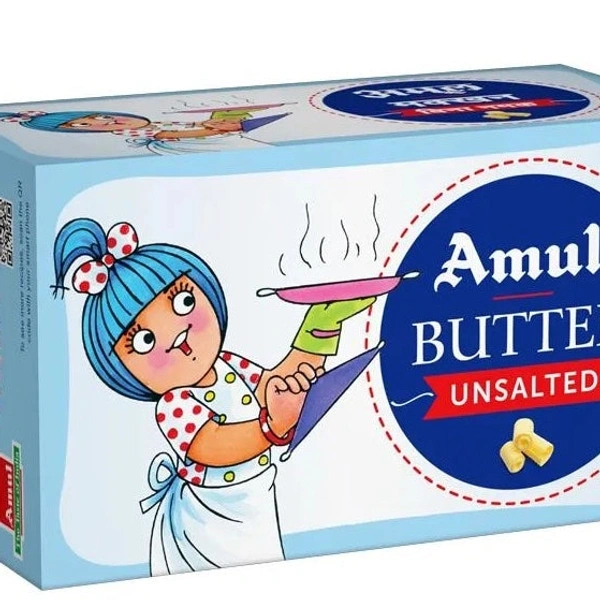 Amul Unsalted Butter - 100 Gms