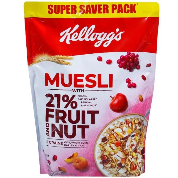 Kellogg's 21% Fruit And Nut Museli - 750 Gm