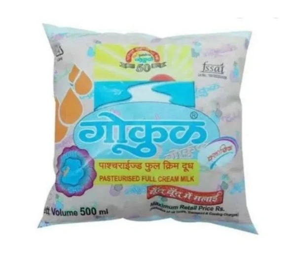 Gokul Full Milk Cream - 1 Ltr