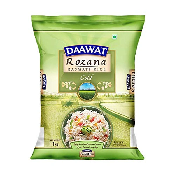 Dawaat Rozana Gold Basmati Rice - 5 Kg