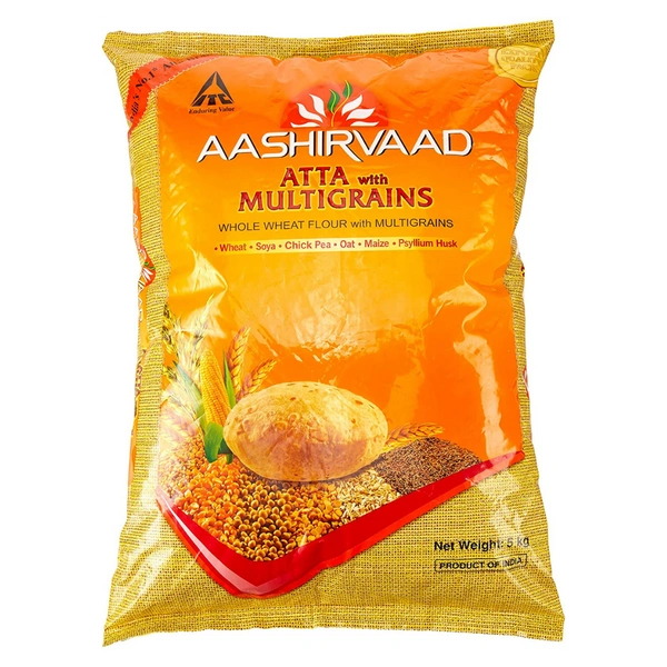 Aashiward Multigrain Atta - 5 Kg