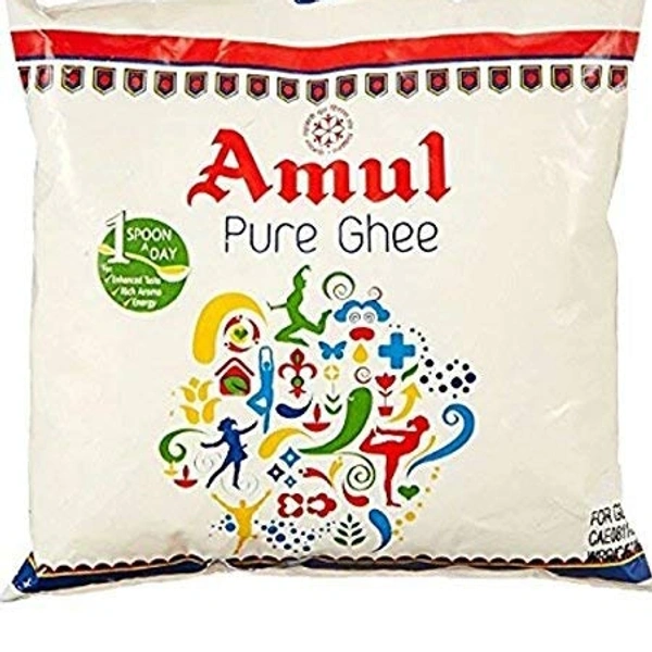 Amul Pure Ghee Pouch - 1 Ltr