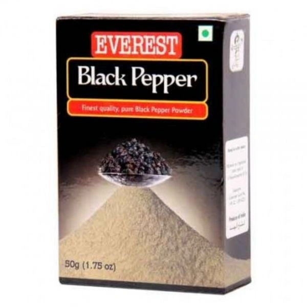 Everest Black Pepper Powder - 50 Gm