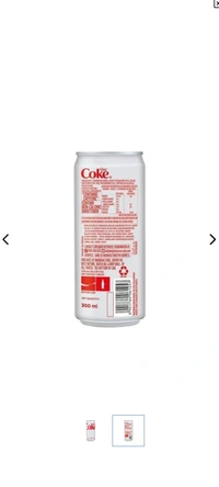 Coco Cola Diat Coke with Light Taste No Sugere - 300 Ml