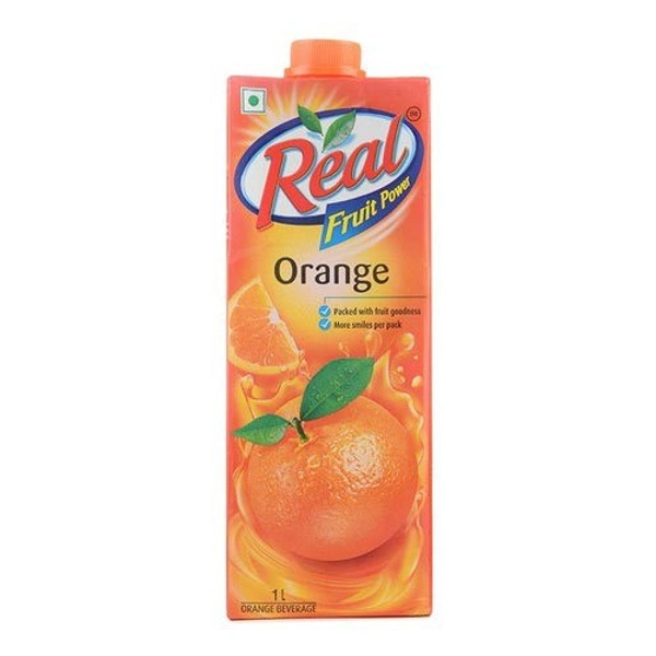Real Fruit Orange Juice - 1 Ltr