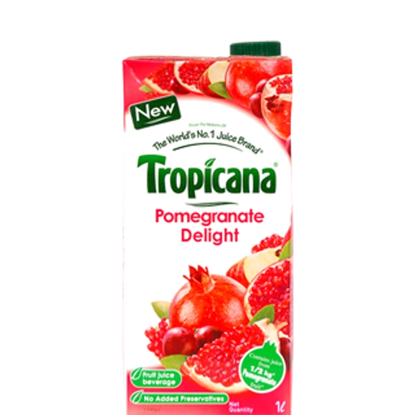  Real Tropicana Pomegranate Juice - 1 Ltr