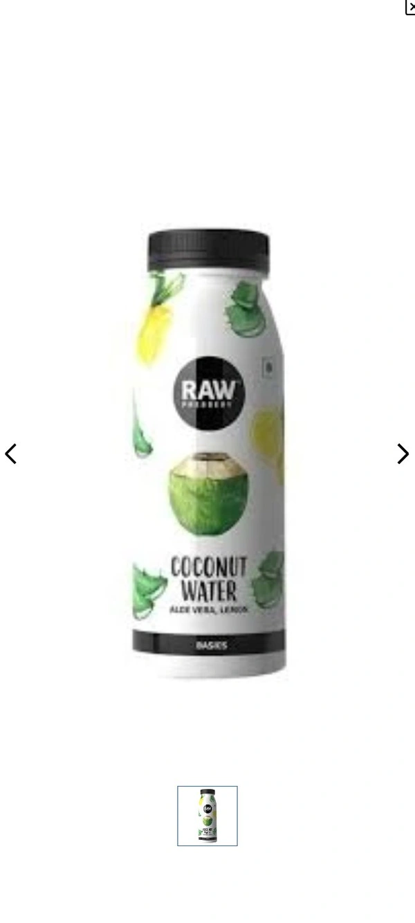 Raw Pressary Coconut & Aloe Lemon juice - 200 Ml