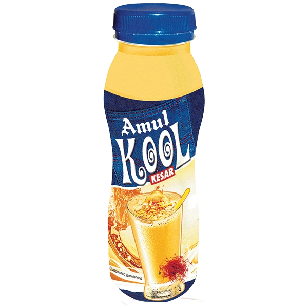 Amul Cool Kesar Pet Bottle - 180 Ml