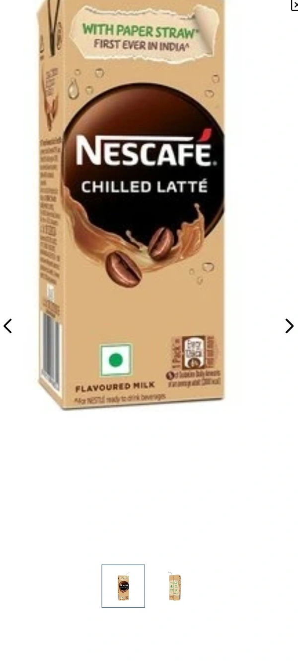 Nescafe Chilled Latte Cold Coffee - 180 Ml
