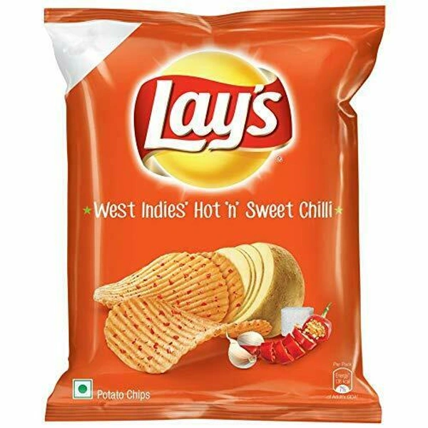 Lays Hot & Sweet Chillie Potato Chips - 30 Gm
