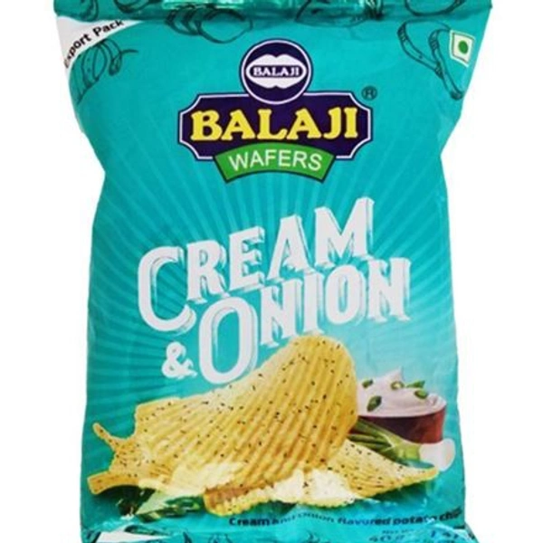 Balaji Onion & Cream Wafers - 35 Gm