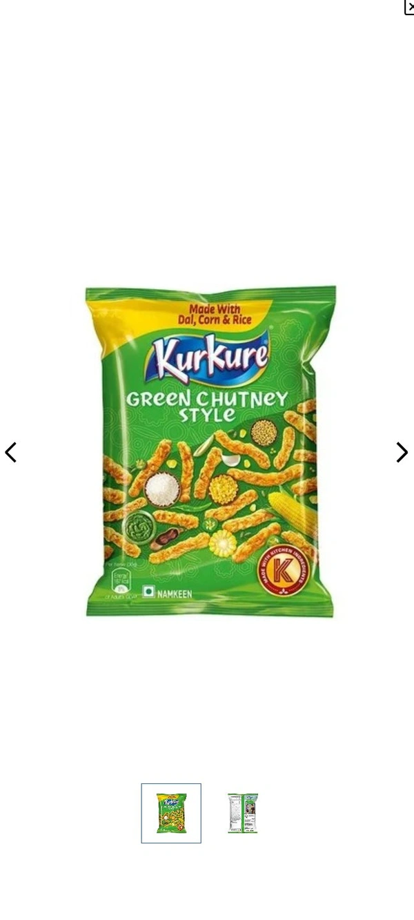 Kurkure Green Chatni Rajasthani - 85 Gm