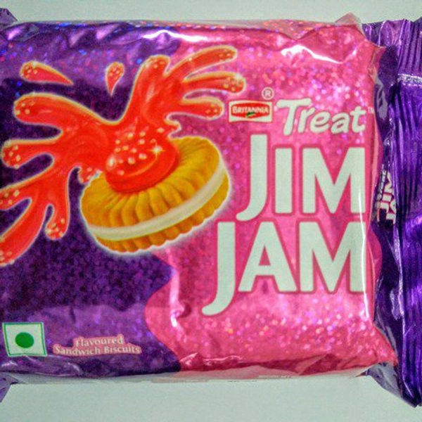 Brittania Teat Jim Jam Biscuits - 100 Gm