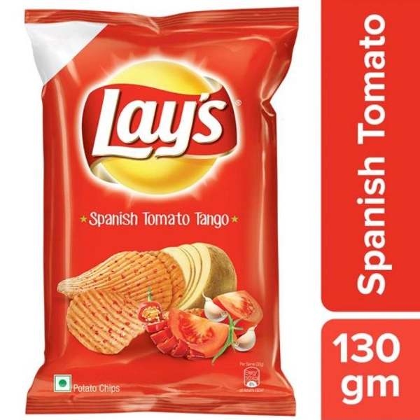 Lay's Spanish Tomato Chips - 139 Gm