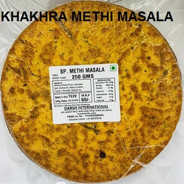 Methi Masala Khakhra - 1 Pack