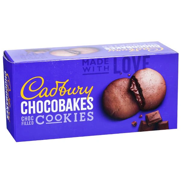 Cadbury Chocobakes Choc Filled Cookies - 150 Gm