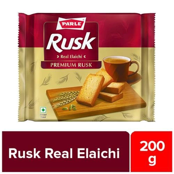 Parle Premium Rusk Elaichi Toast - 200 Gm