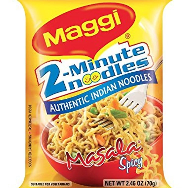 Maggi 2 Minutes Masala Noodles - 140 Gm