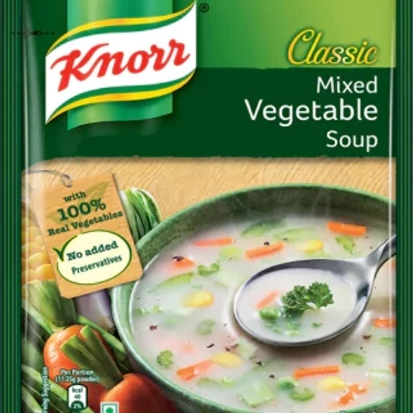 Knoor Classic Mixed Vegetables Soup - 12 Gm
