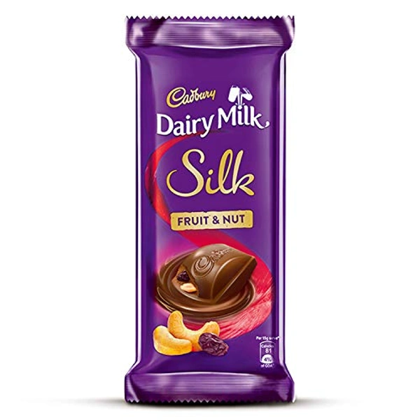 Cadbury Dairy Milk Silk & Fruits Nuts Chocolate - 137 Gm