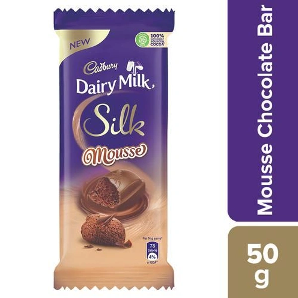 Cadbury Dairy Milk Silk Moussse Chocolate - 50 Gm