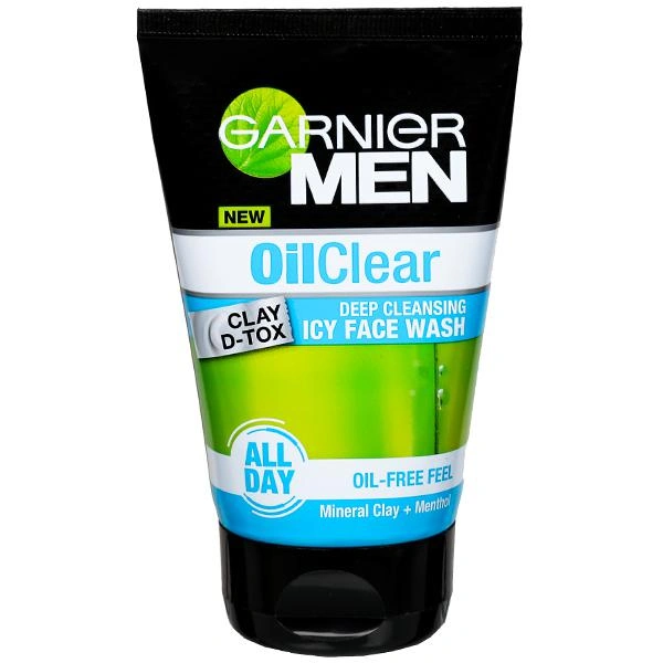 Garnier Men Oil Clear  Face Wash - 100 Gm