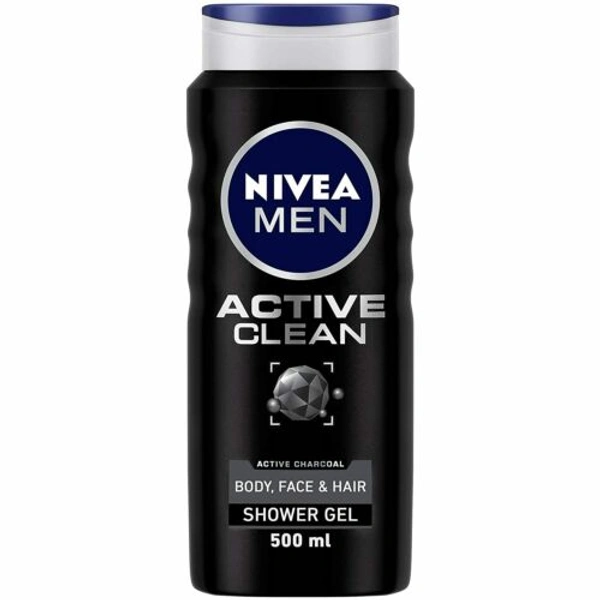 Nivea Men Active Clean Shower Gel - 500 Ml