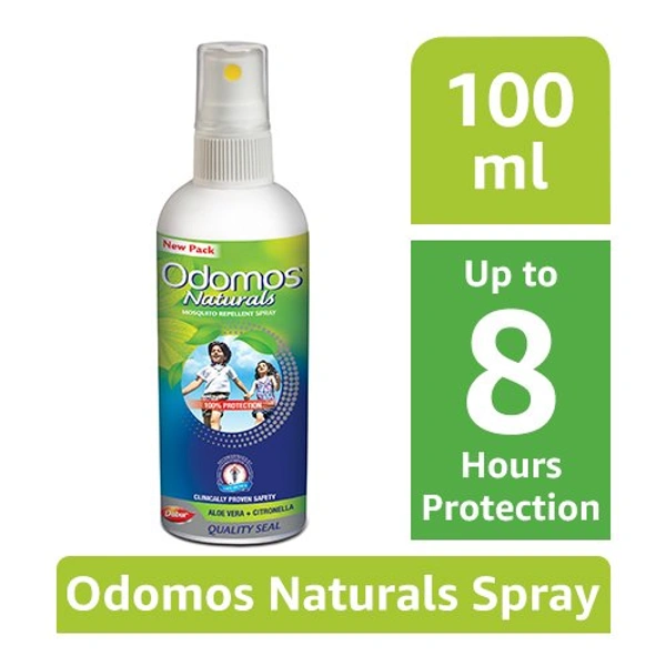 Odomos Naturals Mosquito Repellent Spray - 100 Ml