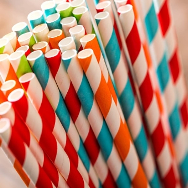 Paper Straw - 10 Mm (10 Pcs)