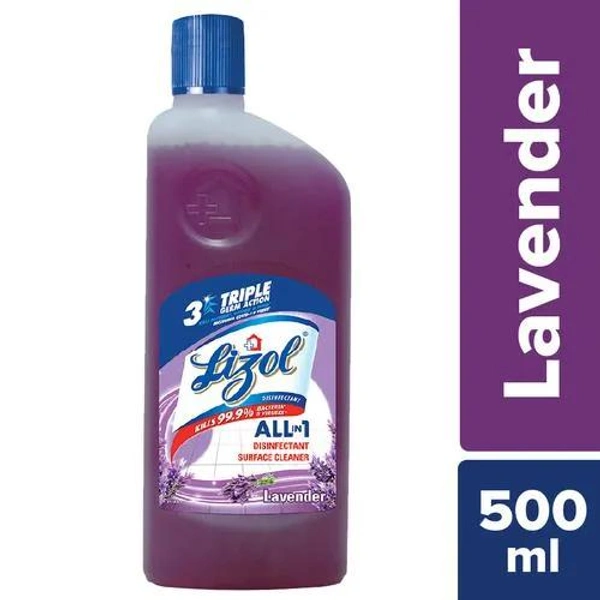 Lizol Disinfectant Lavender Floor - 500 Ml