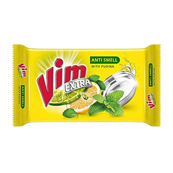 Vim Extra Anti Smell Bar - 140 Gm