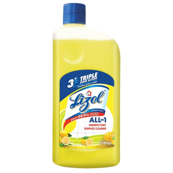 Lizol Citrus 3 In 1 Surface Cleaner - 2 Ltr